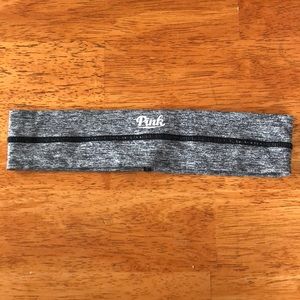 Black and grey PINK headband!!